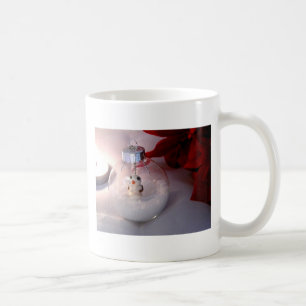 Taza De Café Ornamento Nevado