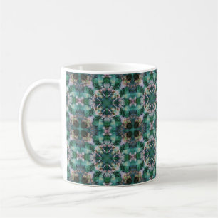 Taza De Café Ornamento turquesa verde