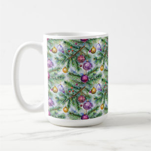 Taza De Café Ornamentos de árbol navideño