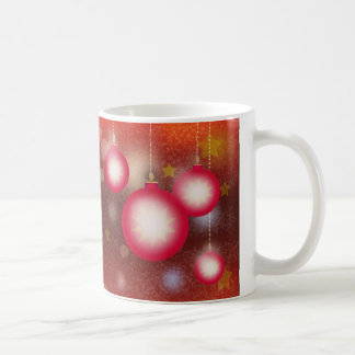 Taza De Café Ornamentos navideños estrellados
