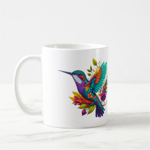 Taza De Café Ornate Hummingbird