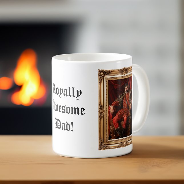 Taza De Café Ornato de fotografía personalizada de Personalizad (custom royal portrait mug printing)