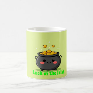 Taza De Café Oro de barro irlandés