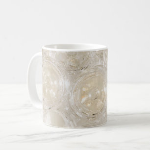 Taza De Café Oro de brillo de champán