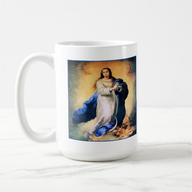 Taza De Café Oro de la inmaculada concepción (Izquierda)