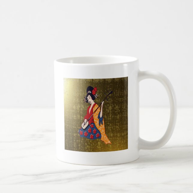 Taza De Café Oro japonés (Derecha)