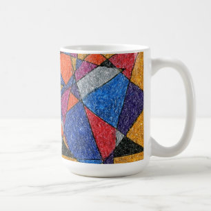 Taza De Café "Oro y joyas" Resumen Mug de diseño