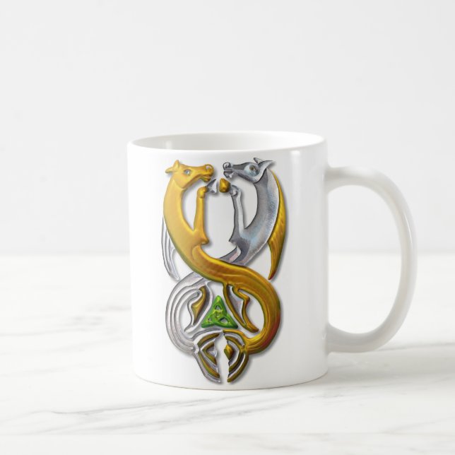 Taza De Café Oro y plata de Kelpie (Derecha)