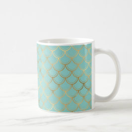 Taza De Café Oro y verde MUG