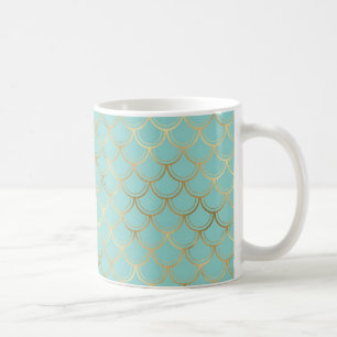 Taza De Café Oro y verde MUG