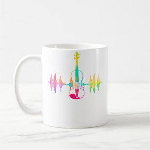Taza De Café Orquesta Amante del Violín Amante de la Música