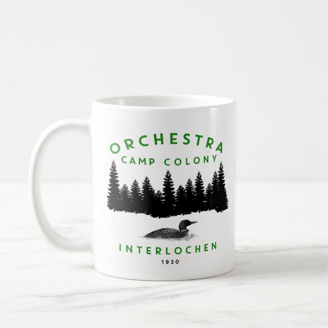 Taza De Café Orquesta Camp Colony Mug (Izquierda)