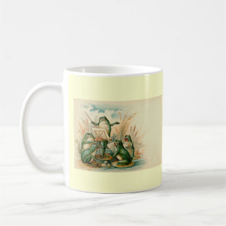 Taza De Café "Orquesta de la rana "