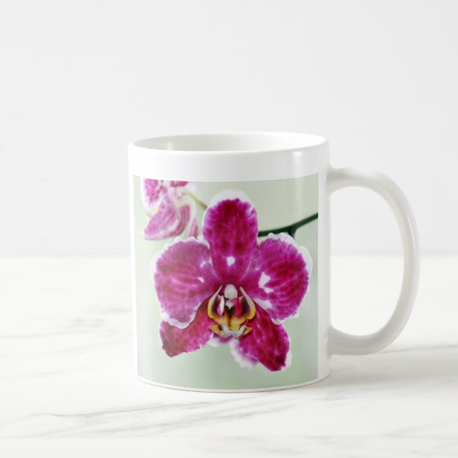 Taza De Café Orquídea rosa (Derecha)