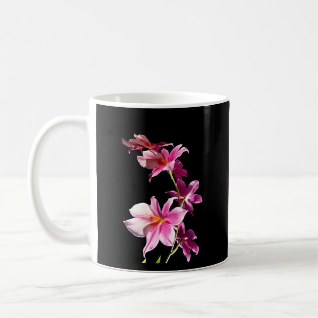 Taza De Café Orquídea rosada (Izquierda)
