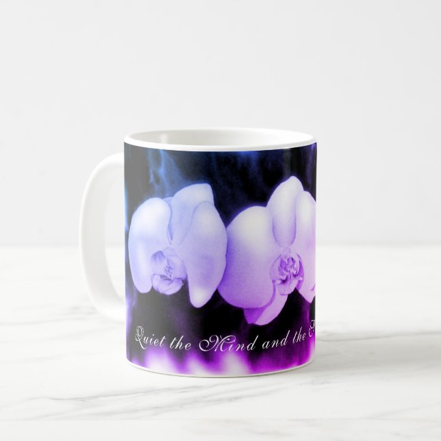 Taza De Café Orquídeas (Anverso izquierdo)