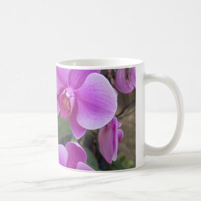 Taza De Café Orquídeas (Derecha)