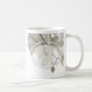 Taza De Café Orquídeas blancas lindas