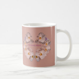 Taza De Café Orquídeas de mi querida mamá Mug
