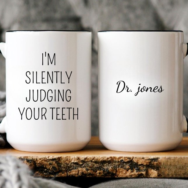 Taza De Café Orthodontist Dentist Dental Hygienist Assistant (Subido por el creador)