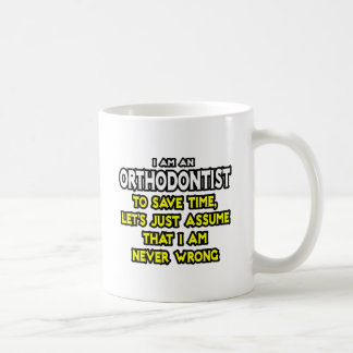 Taza De Café Ortodontista... Supongamos que nunca me equivoqué