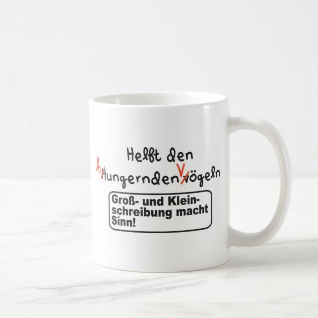 Taza De Café Ortografía (Derecha)