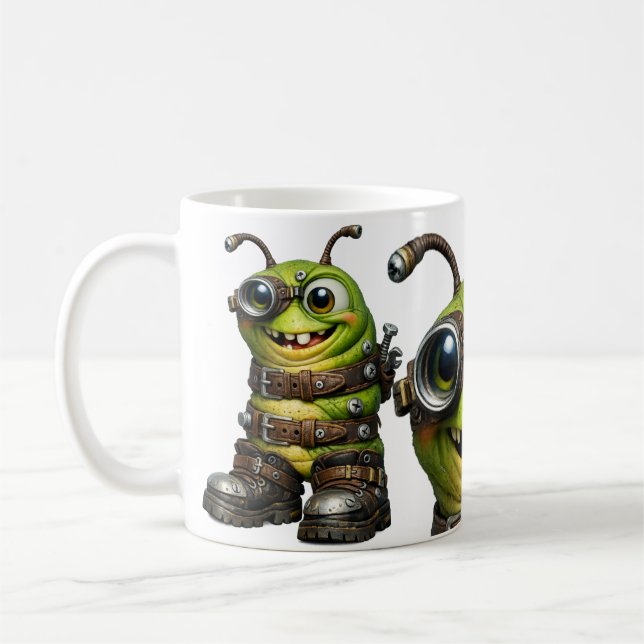 Taza De Café Oruga Corky (Izquierda)