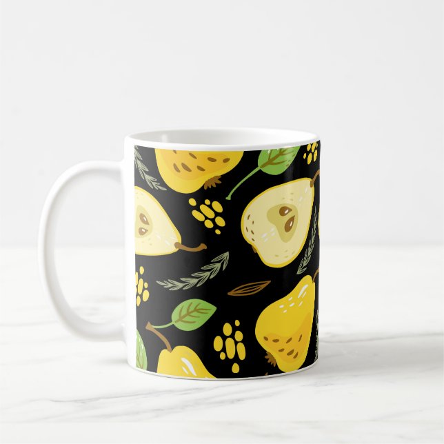 Taza De Café Osas dulces: diseño de fruta superficial (Izquierda)