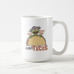 Taza De Café Óscar Odio Todo Excepto Los Tacos