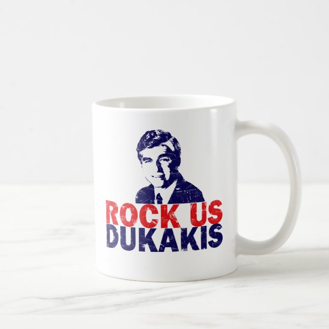Taza De Café Oscílenos Dukakis (Derecha)
