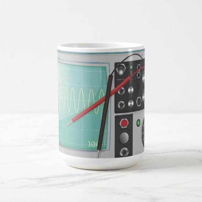 Taza De Café Osciloscopio (Centro)