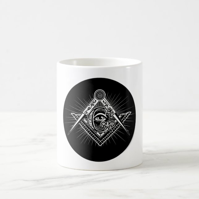 Taza De Café Oscuridad a la luz (Centro)