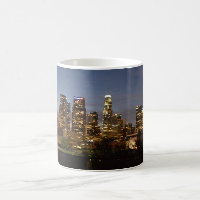 Taza De Café oscuridad en Los Ángeles céntrico (Centro)