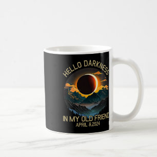 Taza De Café Oscuridad Mi viejo amigo Eclipse solar de abril de
