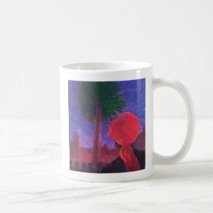 Taza De Café Oscuridad roja Jodhpur 2012 del turbante