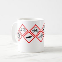 Osha Hazning Advertencias Mug