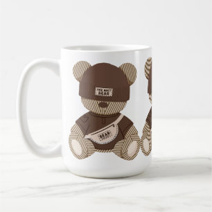 Taza De Café Osito Teddy Cool: Mejor Diseño de Oso