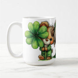 TAZA DE CAFÉ OSITOS DE PELUCHE IRLANDESES ADORABLES Y BONITOS