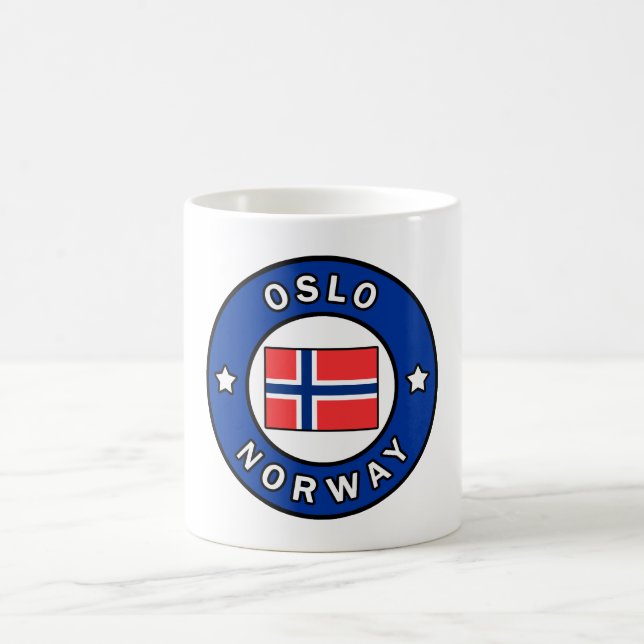 Taza De Café Oslo Noruega (Centro)
