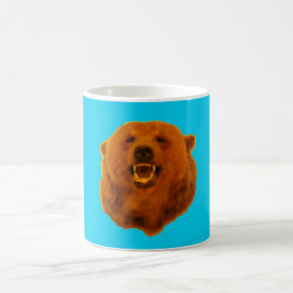 Taza De Café Oso amarillo - azul 0n