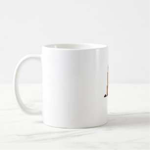 Taza De Café Oso Amarrado Y Girafa Enamorada.
