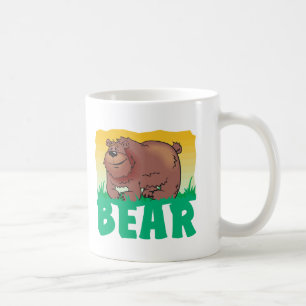 Taza De Café Oso amistoso del niño