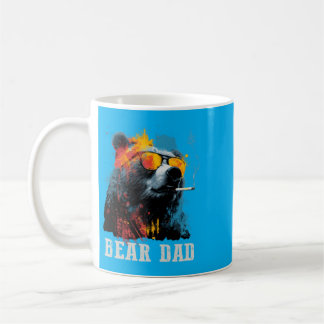 Taza De Café Oso Animal Divertido Dueño Día del Padre