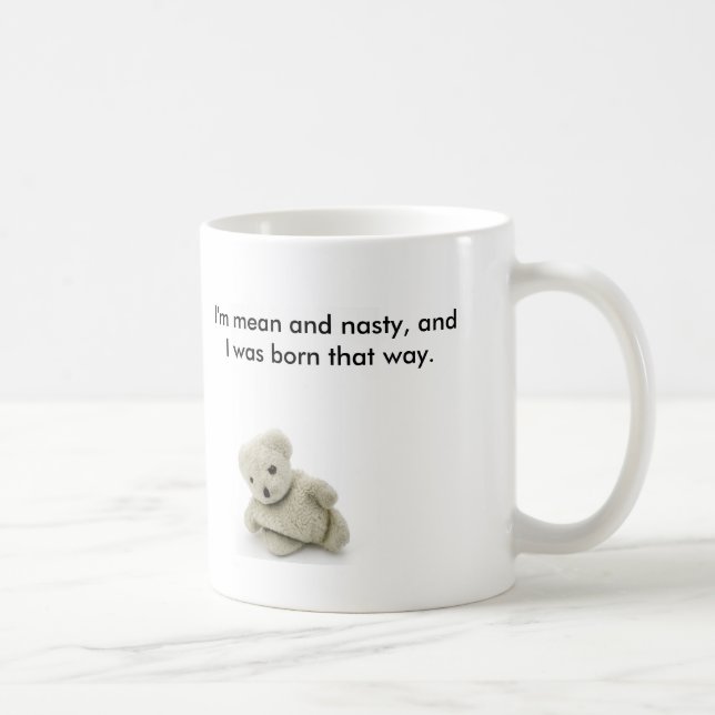 Taza De Café oso blanco (Derecha)