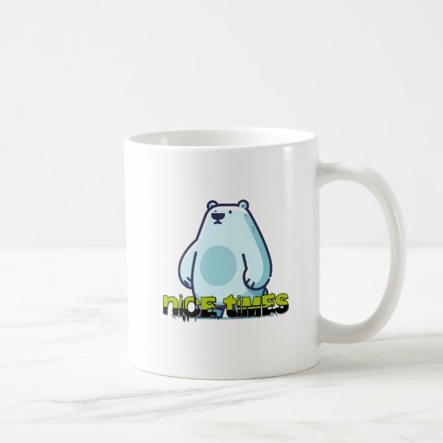 Taza De Café oso : buenos tiempos (Derecha)