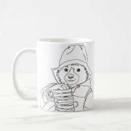 Taza De Café Oso con sándwiches