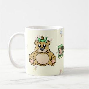 Taza De Café Oso de Emma del ~ de la abuela