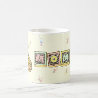Taza De Café Oso de Emma del ~ de la mamá