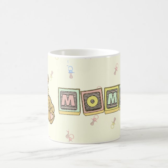 Taza De Café Oso de Emma del ~ de la mamá (Centro)