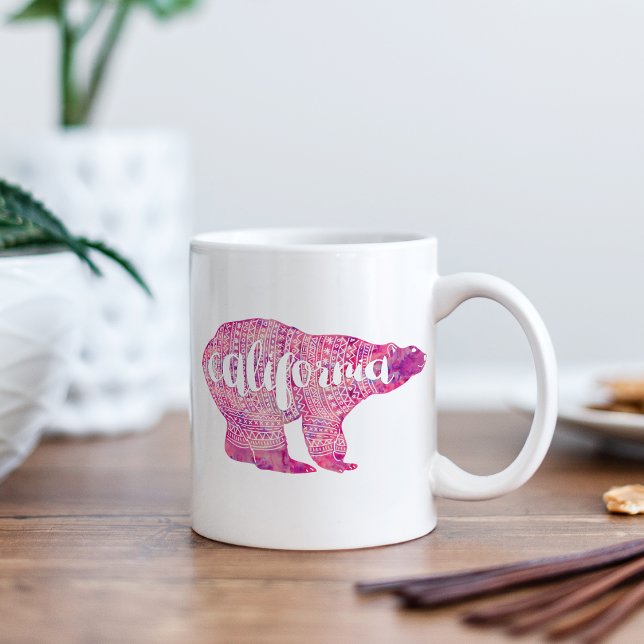 Taza De Café Oso de invierno de California (Subido por el creador)